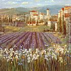 Michael Longo Provencal Village painting